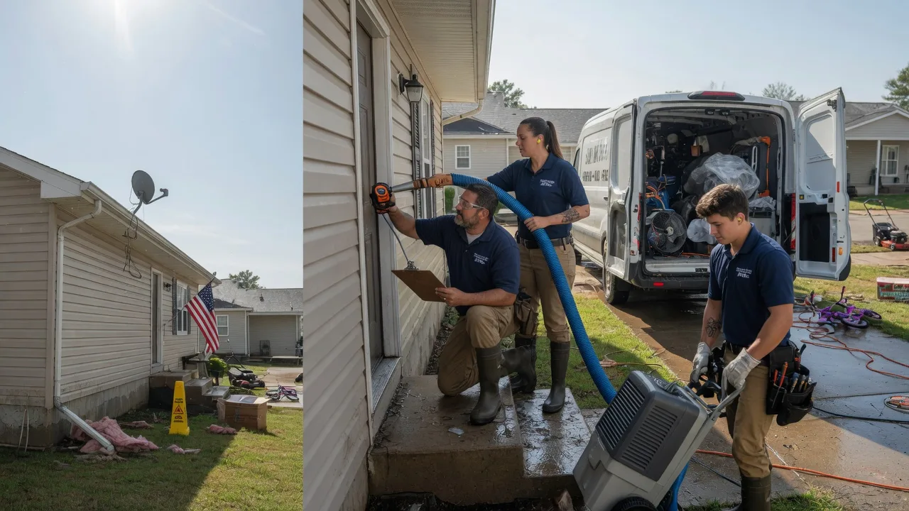 Ceiling Water Damage Restoration in Benzonia, MI near me